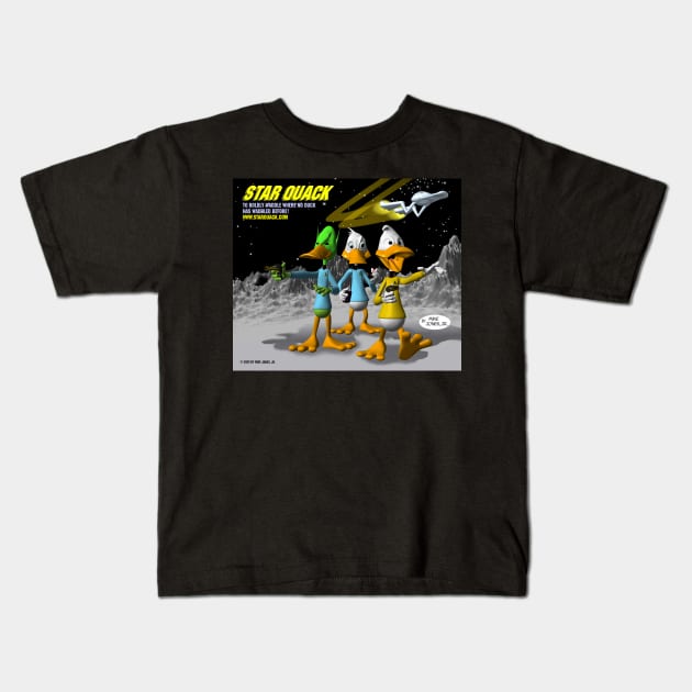 Star Quack Cover #1 Kids T-Shirt by Big Hit Comics